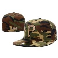 ราคา MLB Pittsburgh Pirates Fitted Hat Men Women 59FIFTY Cap New Era Full Close Fit Caps Sports Embroidery Hats Topi (19867058864)