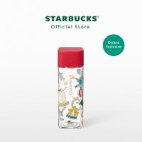ราคา Starbucks Holiday Carnival Fun Water Bottle 14oz ขวดน้ำสตาร์บัคส์พลาสติก ขนาด 14ออนซ์ A11160199 (22947234848)