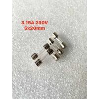 ราคา 3 15A 250V 10ตัว 100ตัว ฟิวส์หลอดแก้ว ญี่ปุ่น ขนาด 5x20mm ไส้เกลียวใหญ่ขาดช้า ฟิวหลอดแก้ว3 5A Fuse 3 15a 250v T3 15A 250V ฟิวแก้ว 3 15A ฟิวส์ 20mm พร้อมส่ง (20973983813)