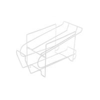 ราคา COLORFULLY สีขาวขาว ชั้นเก็บเครื่องดื่มสองชั้น ชั้นวางตกแต่ง แผ่นรองรีด ที่ใส่กระป๋องเบียร์ ตัวจัดระเบียบตู้เย็น แข็งและแข็งแรง เดสก์ท็อป (22652131061)