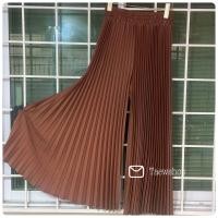 ราคา กางเกงอัดพลีทยาว ผ้าไหมญี่ปุ่น ผ้าใส่สบาย งานสวย เรียบหรูดูแพง อัดพลีทแน่นๆ ชักพลีทไม่แตกกางเกงเอวสม็อค 24 ยืดถึง 48 ยาวสาวๆ ไซส์ s 2xl ใส่ได้ มีทั้งหมด 30สี (19510463940)