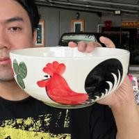 ราคา ชามเซรามิคทรงกลม เนื้อเซรามิคโสตนแวร์ Stoneware ชามตราไก่ แบบ กลม ขนาด 8 นิ้ว ลายไก่ สินค้าจากลำปาง ออกใบกำกับภาษีได้ (22806748786)