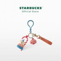 ราคา Starbucks Holiday Carnival Bearista Bear Keychain พวงกุญแจสตาร์บัคส์ A11160210 (22947515620)