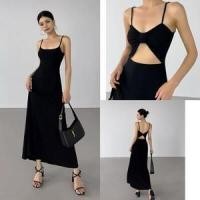 ราคา เดรสรัดรูป แฟชั่น คล้องคอ เปิดหลัง น่ารัก ออกงาน เรียบหรู ชุดราตรี ไปทะเล ผู้หญิง เดรส สายเดี่ยว ยาว เดรสสีชมพู XXL (22838911921)