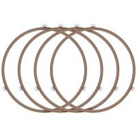 ราคา 4Pack Microwave Roller Ring Microwave Oven Turntable Ring Plate Tray Support Ring for Glass Plate Tray Supporting (19898505281)