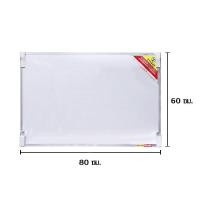 ราคา ชนิดธรรมดา กระดานไวท์บอร์ด 40x60 60x80 ซม ติดผนังแถมปากกา 4 ด้าม และที่ลบกระดาน 1 ชิ้น กระดานลบได้ White Board (16348086212)