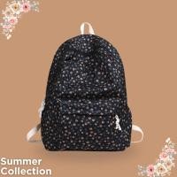 ราคา Summer Collection พร้อมส่ง4สี กระเป๋าเป้ลายดอกไม้ สะพายแล้วน่ารัก สดใส กระเป๋าเป้สะพายหลัง (22920886181)