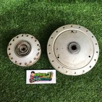 ราคา ดุมฟีโน่ หน้า หลังYamaha Finoตัวเก่า แท้มือสองเหมาะทำสีใหม่ (17991262852)