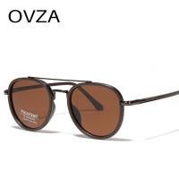 ราคา OVZA 2024แว่นตากันแดดนักบินโพลาไรซ์ของผู้ชายย้อนยุควินเทจแว่นตากันแดดสำหรับผู้หญิงแว่นตาขับรถกรอบ TR90 S6009 (22157455447)
