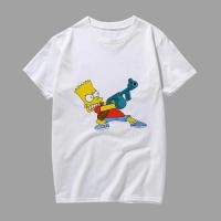 ราคา Fashion HH เสื้อยืด The Simpson ลายเท่ห์ๆ กวนๆ น่ารักๆ เสื้อยิดลายการ์ตูน The Simpson Simpson สีขาว เสื้อยืดผ้าฝ้าย (20055440550)