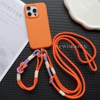 ราคา เคสหนังสำหรับ Iphone 16 Pro Max 15 Pro 14 Pro Max 13 Pro 12 Iphone 11เคสสายคล้องคอสายคล้องถอดได้สายคล้องคอเคสโทรศัพท์แบบ Crossbody (22750711865)