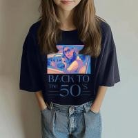 ราคา Closet Crush เสื้อยืดแขนสั้น ทรงโอเวอร์ไซส์ สกรีนลายกราฟฟิกย้อนยุค สีดำ สีน้ำตาล สีกรม (23043169673)