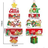 ราคา Welshop สติกเกอร์สูญญากาศลายคริสต์มาส ติดกระจก ประตู ตู้โชว์ หน้าต่าง สำหรับติดตกแต่งกระจกหน้าต่าง Christmas (22896678868)