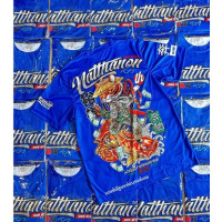 ราคา เสื้อยืด Natthanon เบนซ์ณัฐนนท์ T shirt เสื้อพิมพ์ลาย เสื้อเบนซ์ณัฐนนท์ V 2 สีน้ำเงิน2024 S 5XL (22973481647)