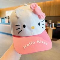 ราคา นางสาว SANRIO Kuromi HelloKitty อบเชยการ์ตูนน่ารักเด็กหมวกเบสบอลหมวกด้านบนหมวกดวงอาทิตย์และหมวกดวงอาทิตย์ (22832343644)