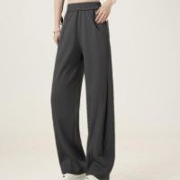 ราคา SODSAI พร้อมส่ง กางเกงวอร์ม สีพื้น สำหรับผู้หญิง ทรงหลวม ขากระบอกสไตล์เกาหลีวินเทจ (21845464019)