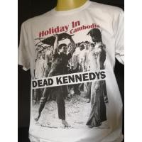 ราคา เสื้อยืดผ้าฝ้ายพิมพ์ลายเสื้อวงนำเข้า Dead Kennedys Holiday In Cambodia Punk Rock Hardcore Retro Style Vintage Gildan T S (20604382208)
