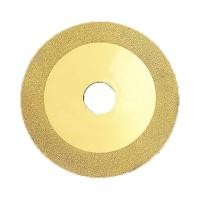 ราคา ใบตัด ใบเพชร ตัดกระจก เคลือบไททาเนียม 2 ด้าน สีทอง ขนาด 4 นิ้ว Diamond cutting blade 4 inch (23048269422)