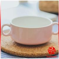 ราคา Thaihome ถ้วยซุป เซรามิกส์ ชามซุป ถ้วยโจ๊ค มีหูจับทั้งสองด้านสีสันสะดุดตา ถ้วยซุป Soup cup (11820058369)