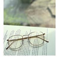 ราคา แว่นสายตาสั้น 50 ถึง 600 แว่นกรองแสงเรโทร กรอบแว่นตาลวดทอง กรอบแว่นตาผู้ชายเวอร์ชั่นเกาหลี (19135121169)