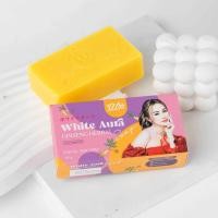 ราคา สบู่ไวท์ออร่า สบู่โสมออร่าไวท์ White aura ของแท้100 สูตรแครอท สูตรโสม มีคิวอาร์โค้ด พร้อมส่งจ้า (21237609184)