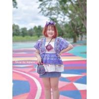 ราคา เสื้อพื้นเมืองรุ่นเเต่งพู่ เสื้อดอยไซส์ใหญ่ มีอก44 60นิ้ว สำหรับสาวอวบน่ารักๆ สินค้าพร้อมส่ง (22780203235)