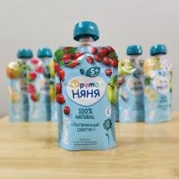 ราคา Пюре фруктовое детское ФрутоНяня 90 грамм Fruit puree for children FrutoNyanya 90 grams น้ำซุปข้นผลไม้สำหรับเด็ก ฟรุต 90 กรัม (22847062534)