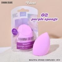 ราคา Sivanna Colors ซีเวนน่า บิวตี้ฟูล พัฟฟองน้ำ Beautiful Sponge Complexes HF01 (22361888535)