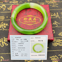 ราคา ขายแฟลช กำไลข้อมือหยกแท้สีเขียวน้ำแข็งธรรมชาติสร้อยข้อมือหรูหราสำหรับผู้หญิงของขวัญแฟนสาว (22584081756)