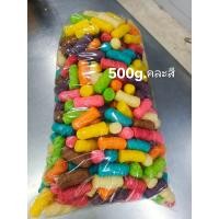 ราคา ขนมปังปลาทำกระทง อาหารปลาข้าวโพดของโคราช เกรดA คุณภาพ ขนาด5cm ถุง1000กรัม2000กรัม (23078797807)