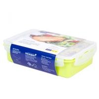 ราคา Superlock Micronware กล่องใส่ข้าว กล่องใส่อาหาร พร้อมช้อนส้อม ช่องแบ่ง2ช่อง 550 มล รุ่น 6189 (22729629088)