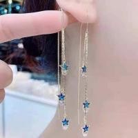 ราคา ต่างหูเซอร์คอนลายดอกไม้สีขาวสไตล์เกาหลีต่างหูตุ้มหูหรูหราสำหรับผู้หญิงต่างหูพู่รูปใบไม้ผีเสื้อเครื่องประดับอัญมณีสำหรับงานแต่งงานงานเลี้ยง (19844025388)