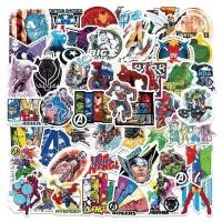 ราคา 1 แพ็ก 50 ชิ้น การ์ตูน The Avengers สติ๊กเกอร์ ใช้ตกแต่งกระเป๋าเดินทาง เคสไอแพด แก้วน้ำ เคสโทรศัพท์ แล็ปท็อป กีตาร์ (22725447697)