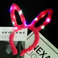 ราคา ที่คาดผม มีไฟรูปโบว์ หูกระต่าย ไฟกระพริบได้ (21419037217)