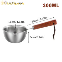 ราคา ChicHaven หม้อกะทะซอสนมหม้อต้มน้ำซุป หม้อต้มน้ำอุ่นน้ำมันสต็อกทัพพีเหนี่ยวนำเนยละลายกาแฟก๋วยเตี๋ยวหม้อต้มขนาดเล็ก (22517327671)