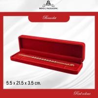 ราคา กล่องกำมะหยี่ Premium Jewelry Box สีแดง กล่องผ้ากำมะหยี่ กล่องสีแดง กล่องใส่เครื่องประดับ กล่องใส่สร้อย กล่องใส่แหวน (17765085342)