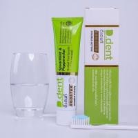 ราคา D dent Herbal Toothpaste ยาสีฟันดีเด้น เฮอร์เบิล ทูธเพสท์ Net weight 100ml (21381495122)