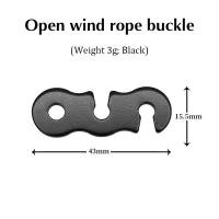 ราคา OutfitOdyssey 10ชิ้นเต็นท์ปรับสายได้เชือกหัวเข็มขัดประเภท S tensioners Fastener tensioners เต็นท์ตั้งแคมป์กลางแจ้งอุปกรณ์การรักษาความปลอดภัย (22543097407)