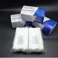 ราคา Face Mask แมส หน้ากากอนามัย ผ้าปิดจมูกอนามัย หนา 3 ชั้น แบบมีกล่อง 1 กล่อง 50ชิ้น สีดำ (17141801441)