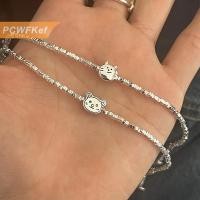 ราคา PCWFKef สร้อยข้อมือลูกปัดรูปแมวยิ้มเรียบง่ายเข้ากับทุกชุดสร้อยข้อมือน่ารักน่ารักพร้อมจี้รูปปลากำไลข้อมือแฟชั่นปรับความยาวได้ (22906379550)