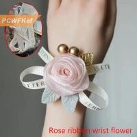 ราคา PCWFKef สร้อยข้อมือเพื่อนเจ้าสาวแสนสวยสวยสวยสายรัดข้อมือลายดอกกุหลาบโรแมนติกสร้อยข้อมือริบบิ้นขนาดเล็กของขวัญเครื่องประดับแฟชั่น (22906098960)