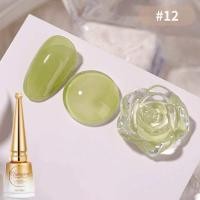 ราคา สีทาเล็บเจลสีไซรัป สีสวยละมุนหน้าเล็บ มีให้เลือก 12 สี ขนาด 15ml (21549743315)