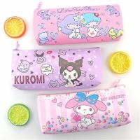 ราคา Sanrio เคสปากกานักเรียนกระเป๋าใส่ดินสอลายการ์ตูน Kulomi PU ชั้นเดียวเครื่องเขียนกระเป๋าเครื่องเขียนกันน้ำกระเป๋าเก็บของกล่องดินสอ (22953759687)