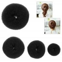 ราคา อุปกรณ์ทำผมมวยbun โดนัททำผม อุปกรณ์เสริมผมทรงbunสีดำ มี4ขนาด (7380722481)