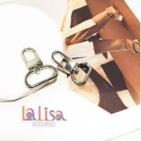 ราคา ตะขอคอหมาโลหะผสม ตะขอคอหมาก้ามปูตัวยู อุปกรณ์ตกแต่ง Alloy dogclips B 1 G qn MK 20MM (21997383777)