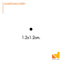 ราคา เลขที่บ้าน ตัวเลขอะคริลิคสีดำสูง 7 cm สไตล์โมเดิร์น (22803562090)