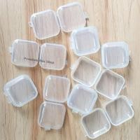 ราคา กล่องเก็บของขนาดเล็ก กล่องพลาสติกใส ตลับใสมินิ ตลับเก็บเครื่องประดับ ทรงสี่เหลี่ยม ขนาดพกพา (22702910136)