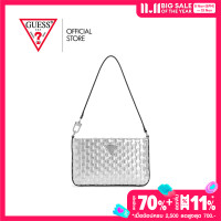 ราคา GUESS กระเป๋า รุ่น MV931072 TWILLER MINI TOP ZIP SHOULDER สีเงิน (22190769728)