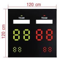 ราคา SPORTLAND ป้ายบันทึกคะแนนกีฬา Score Board ตะกร้อ เทนนิส แบด เปตอง ฟุตบอล ฟุตซอล วอลเลย์บอล ป้ายเอนกประสงค์ รวมทุกประเภทกีฬา (6421386854)