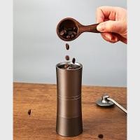 ราคา QSAF Manual Coffee Grinder with Adjustable Settings Espresso Maker Stainless Steel 420 Burr Home Camping Coffee Accessories (22591300957)